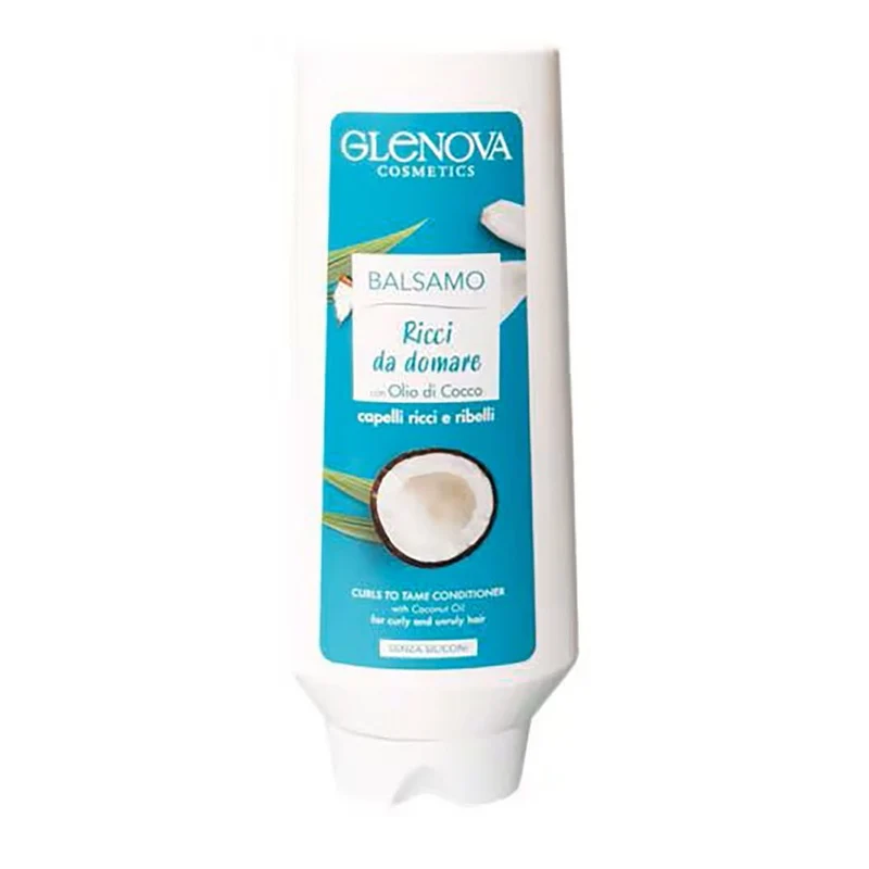 Glenova Balsamo Ricci Da Domare Con Olio Di Cocco Per Capelli Ricci E Ribelli 300 ml — Balsamo capelli