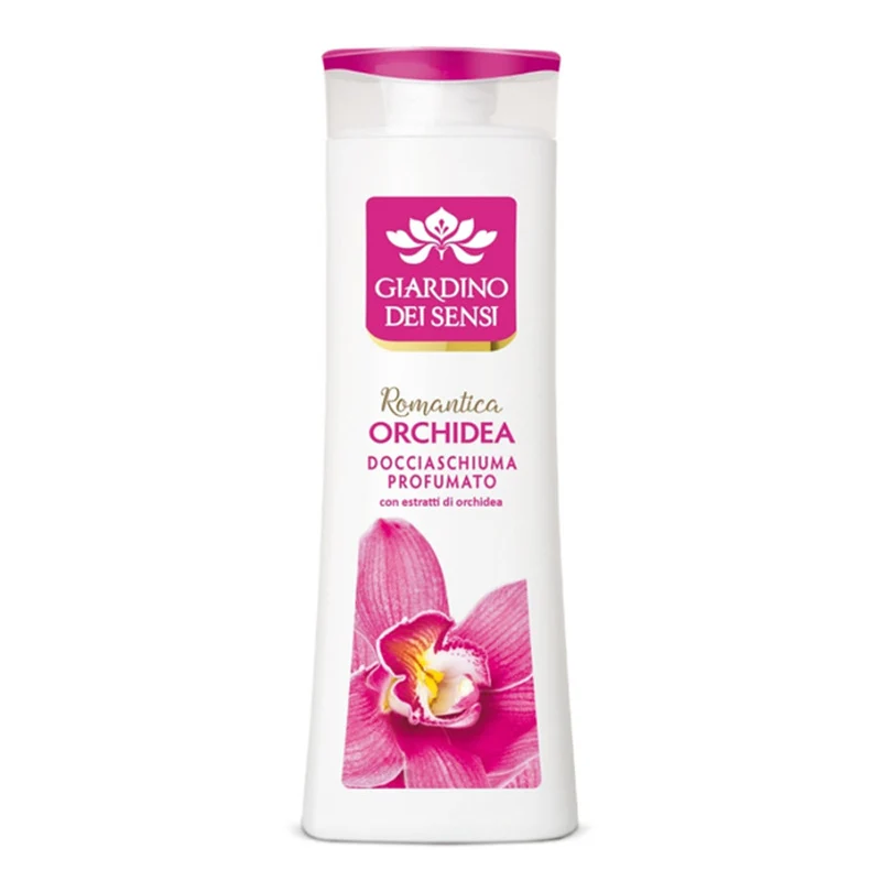 Giardino dei sensi Doccia Schiuma Aromatico All'orchidea Romantica 250 ml — Bagnoschiuma