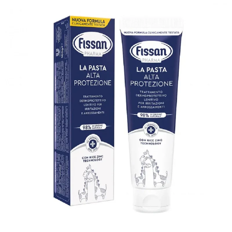 Fissan Pasta Alta Protezione Tubo Blu 100 gr — Protezione Pelle Bambini
