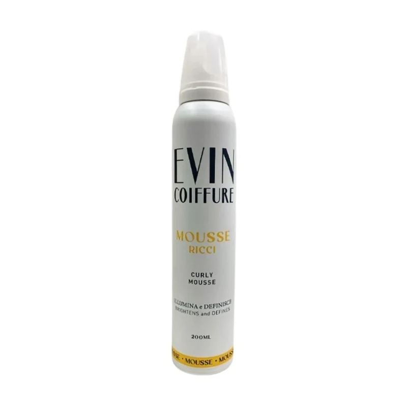 Evin Mousse Ricci Capelli Illumina & Definisce 200 ml — Mousse capelli