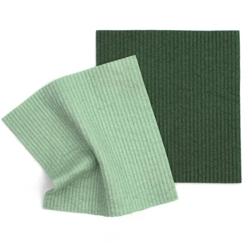 Organic Dyed Plant Based Sponge Dish Cloth 2pk