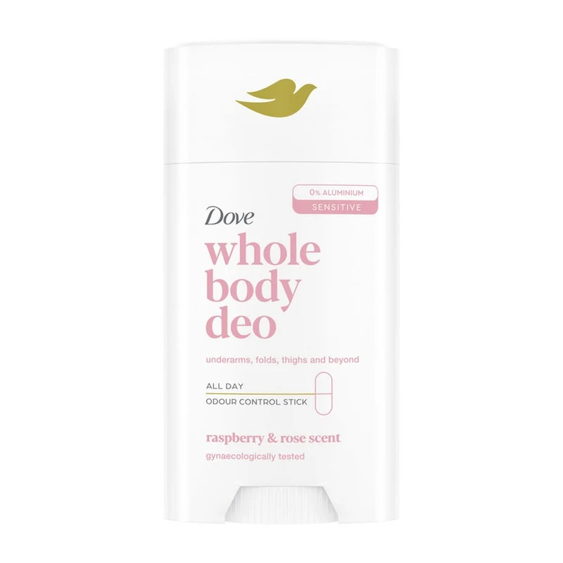 Dove Whole Body Deo Deodorante Stick Lampone E Rosa 75 ml — Deodorante stick