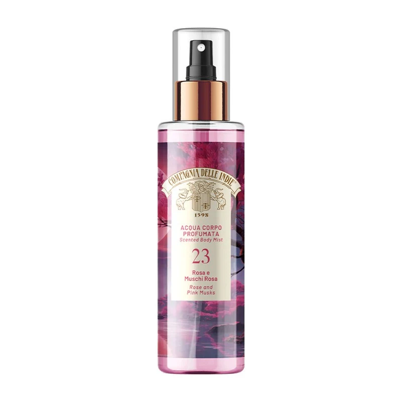 Compagnia delle indie Rosa E Muschi Rosa 200 ml — Acqua corpo