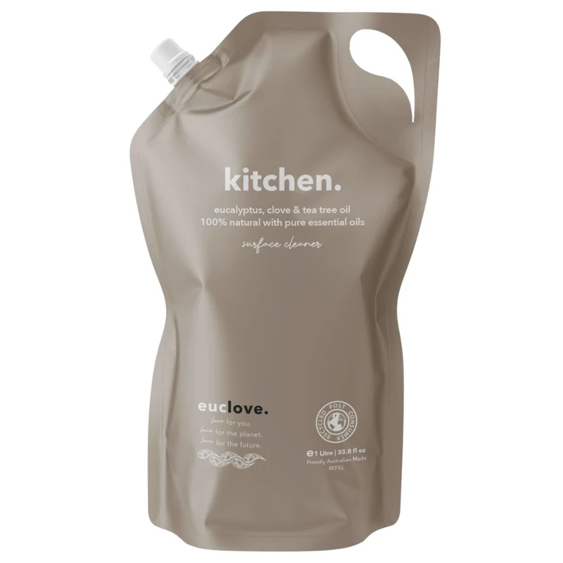 Euclove - Non-Toxic Kitchen Cleaner 1 Litre Refill