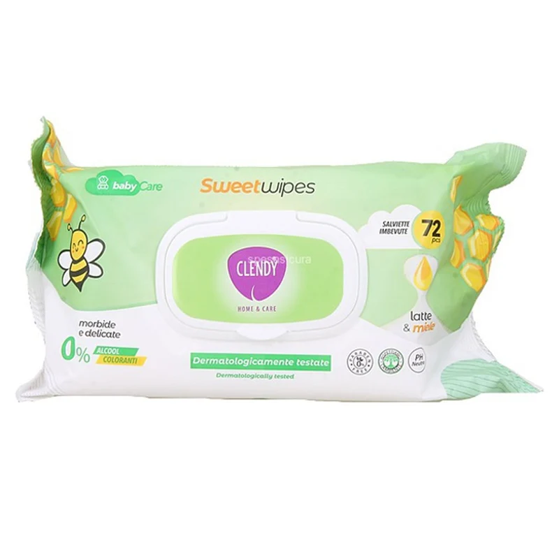 Clendy Baby Clean Miele 64 pz — Salviettine Bimbi