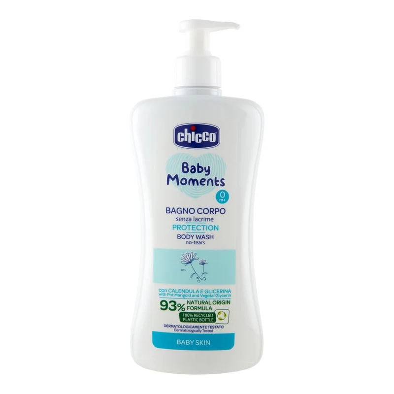 Chicco Baby Moments Bagno Corpo Protection 0m+ 500 ml — Bagnoschiuma per bambini