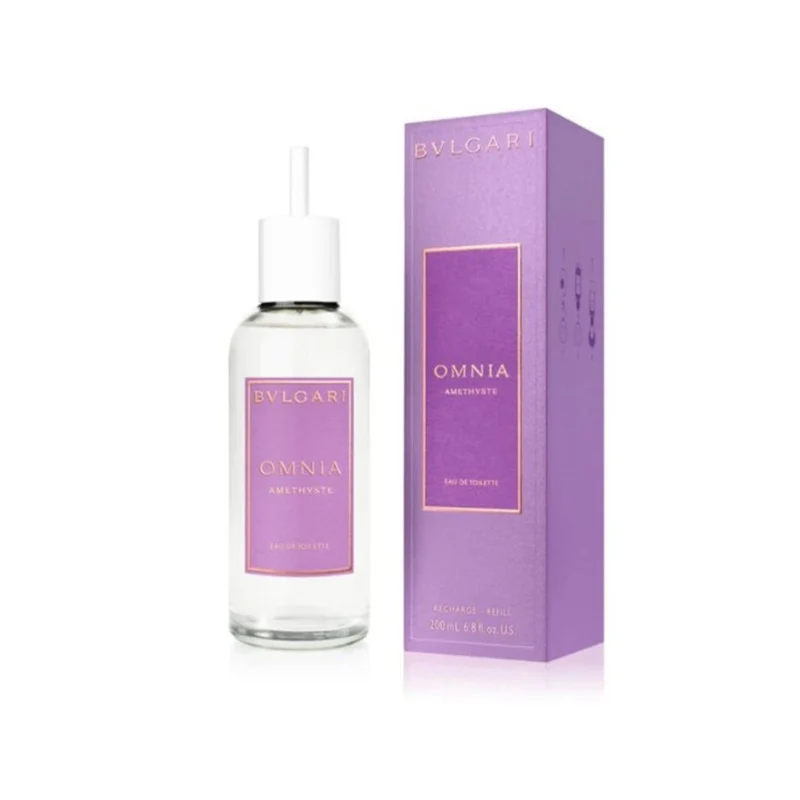 Bulgari Omnia Amethyste Eau de Toilette 200 ml ricarica — Eau de Toilette