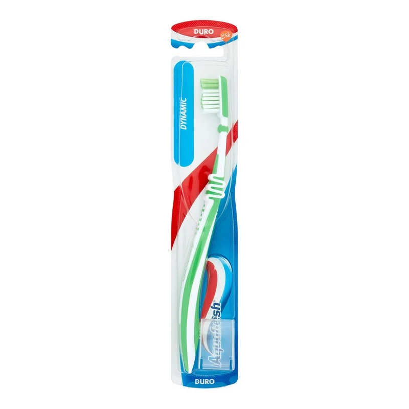 Aquafresh Spazzolino Dynamic Flex Setole Dure 1 unità — Spazzolino da denti