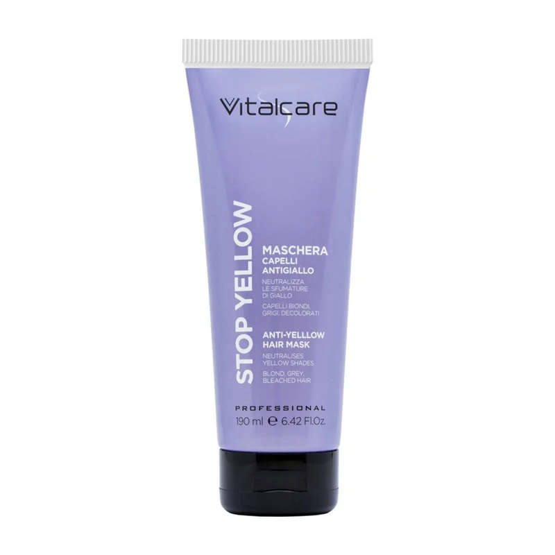 Vitalcare Stop Yellow Maschera Capelli Antigiallo 190 ml — Maschera capelli