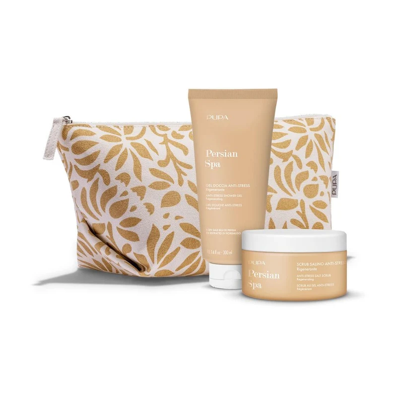 Pupa Persian Spa Scrub Salino 350 g + Gel Doccia 300 ml — Set Corpo