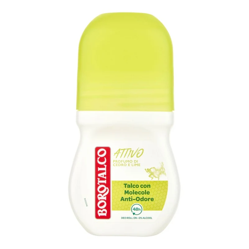 Borotalco Attivo Profumo Di Cedro E Lime Deo Roll On 50 ml — Deodorante roll-on