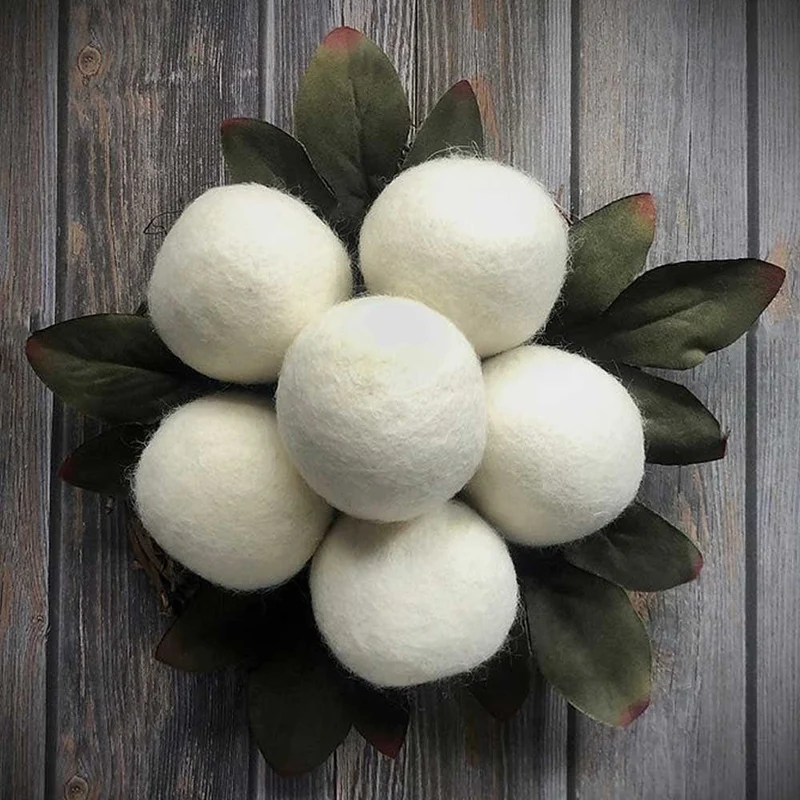 Lil' Bit NZ Merino Wool Dryer Balls (6 balls in bag)