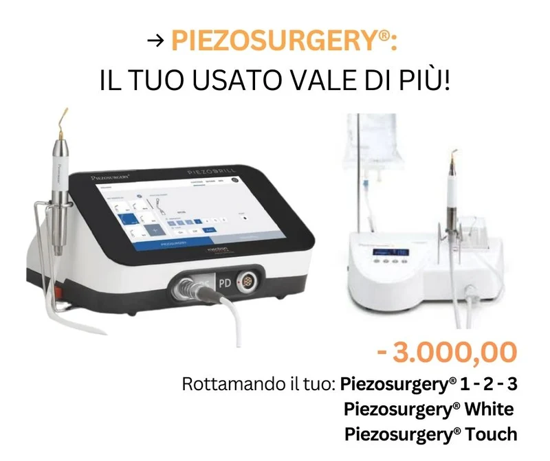 MT-BONE Piezosuergery Mectron PROMO ROTTAMAZIONE