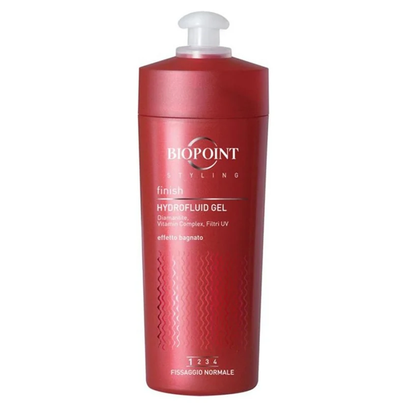 Biopoint Gel Styling E Finish Hydrofluid Effetto Bagnato 200 ml — Gel per capelli