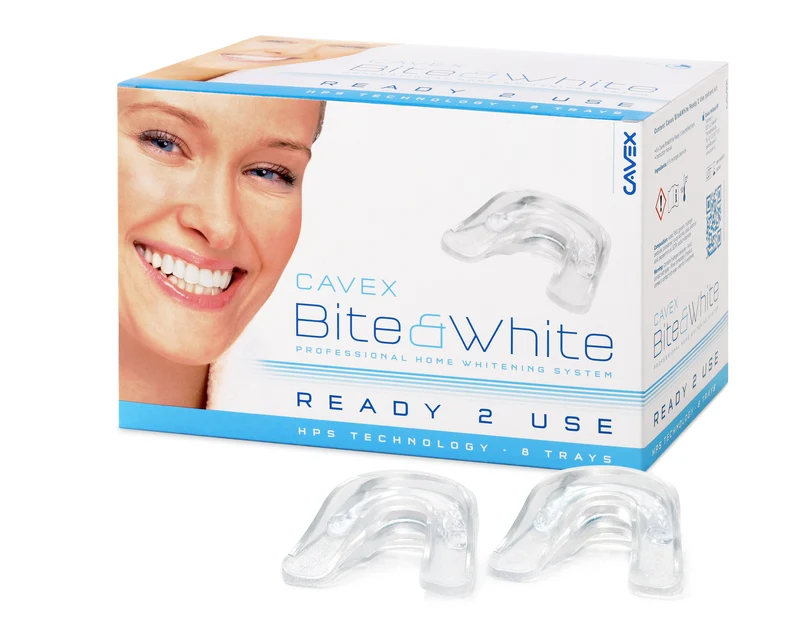 Kit Sbiancante Bite&White Ready 2 Use 6% HPS - 8 pz | Cavex