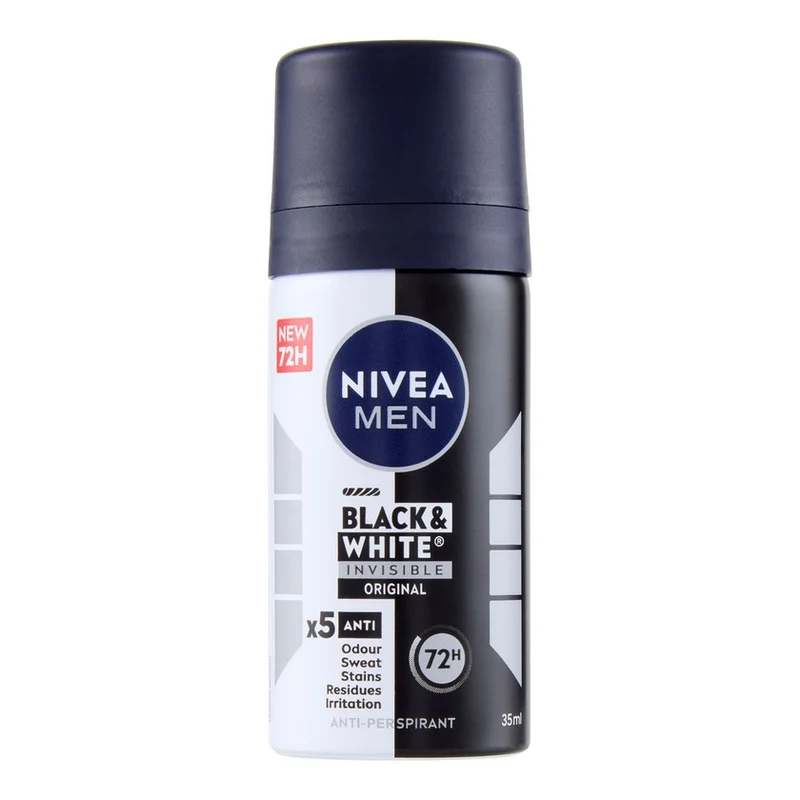 Nivea Men Black & White Deodorante 35 ml — Deodorante