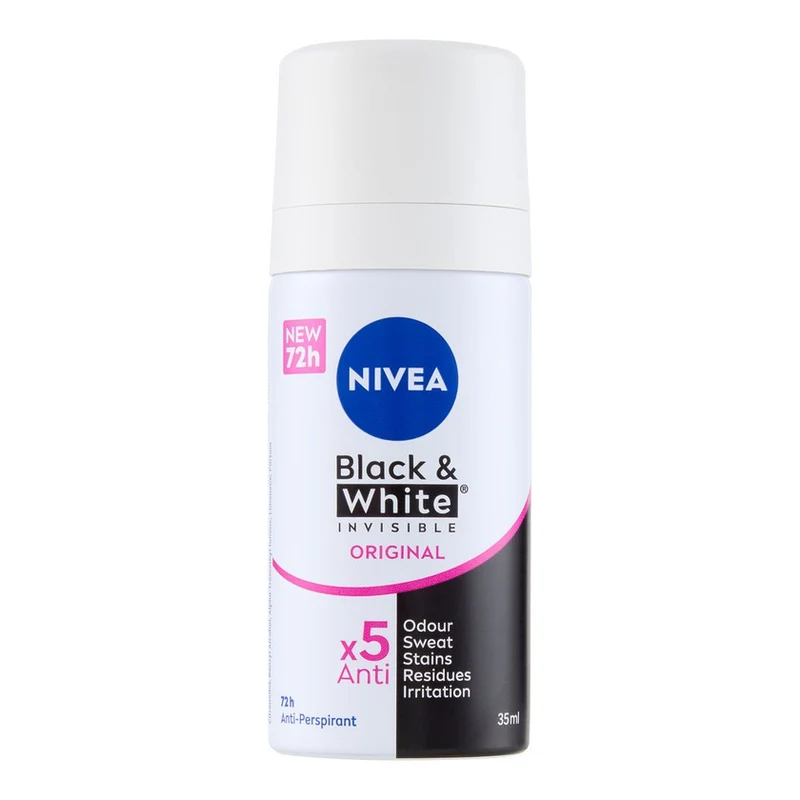 Nivea Black & White Invisible Original Anti-perspirant 35 ml — Deodorante
