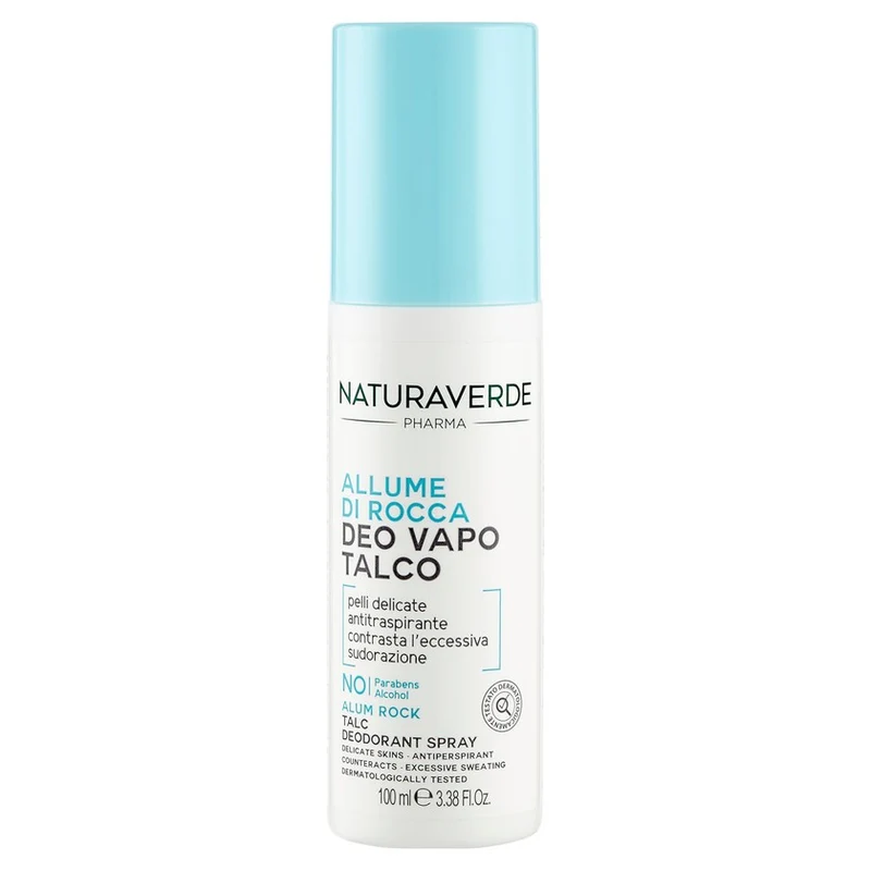 Naturaverde Allume Di Rocca Deo Talco 100 ml — Deodorante