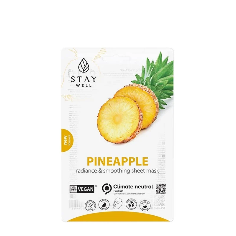Stay Well Pineapple Vegan — Maschera Viso