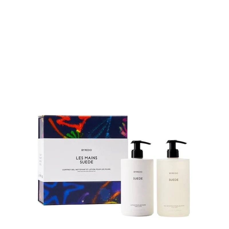 Byredo Suede Set sapone liquido e lozione mani — Set cura mani