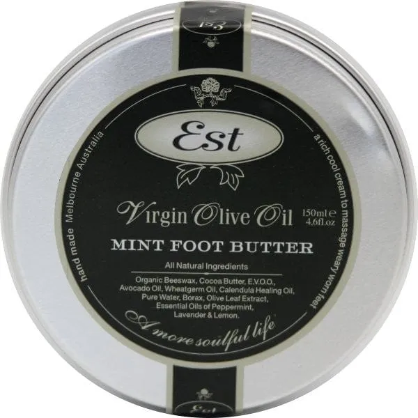 Est Olive Oil Mint Foot Butter 150ml