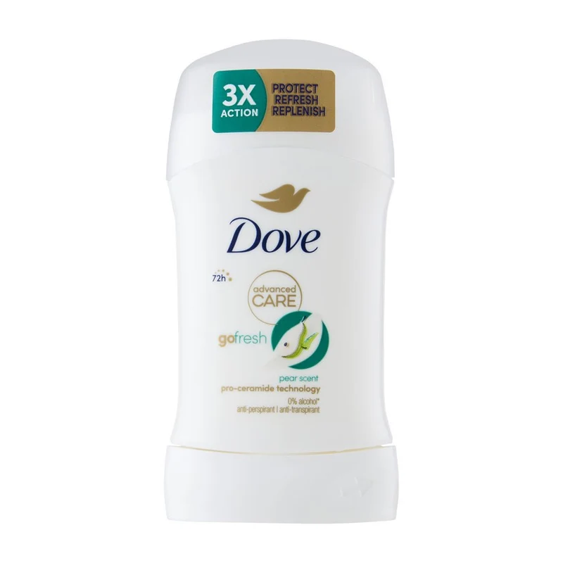Dove Deodorante Antitraspirante Advanced Care Go Fresh Pera 50 ml — Deodorante antitraspirante