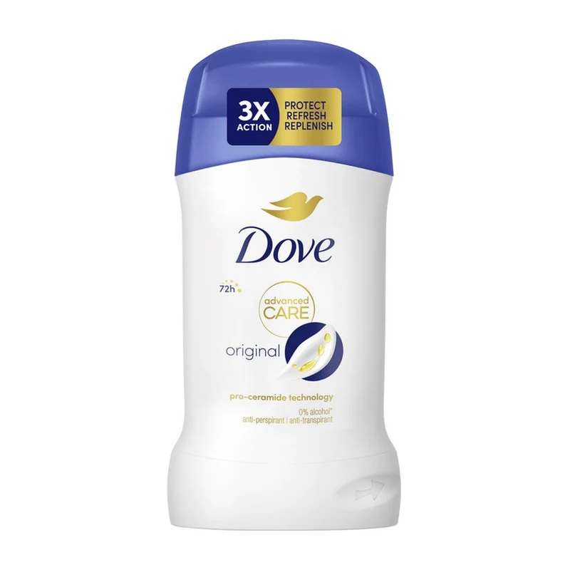 Dove Deodorante Stick 72 ore Advanced Care Originale 50 ml — Deodorante stick