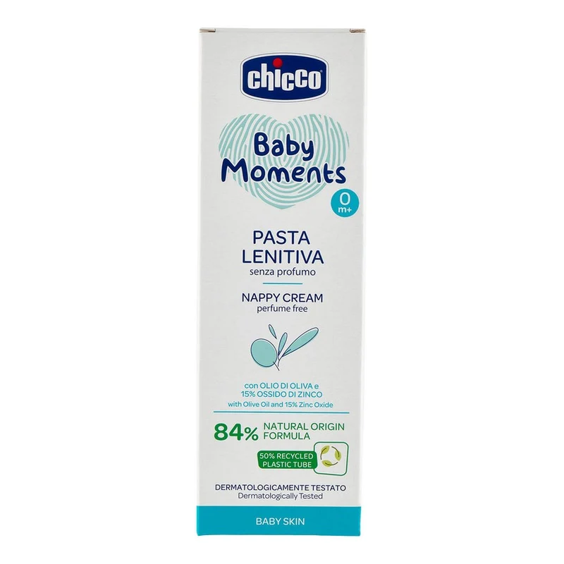 Chicco Baby Moments Pasta Lenitiva 0m+ 100ml — Crema lenitiva per neonati