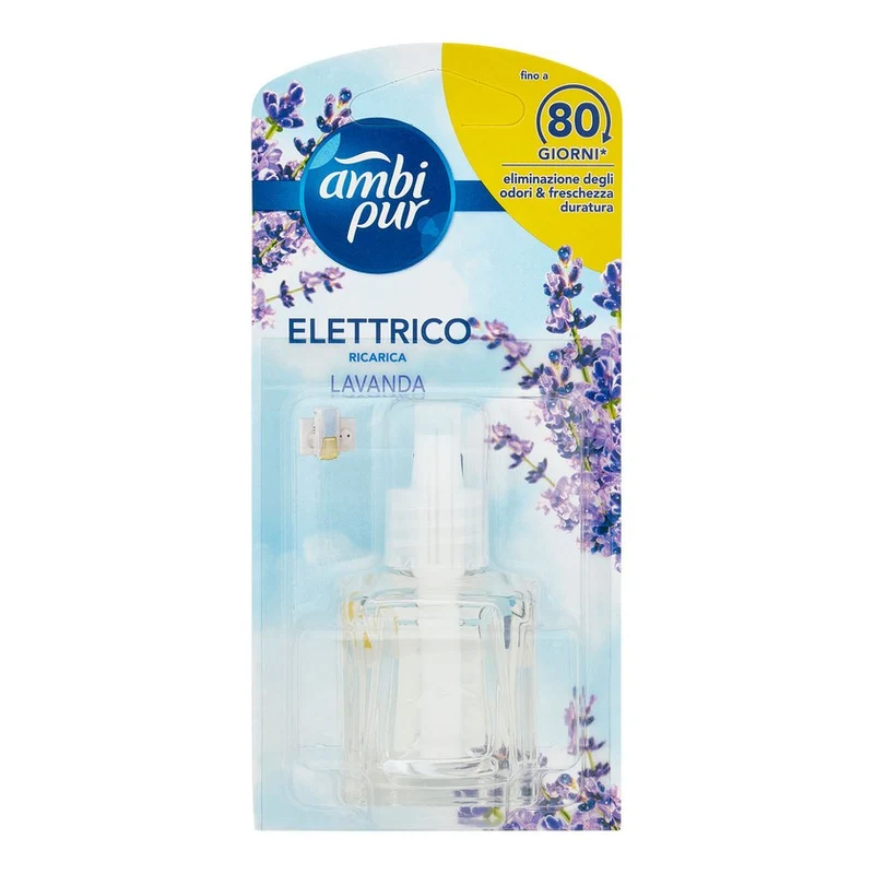 Ambi Pur Profumatore Per Ambienti Elettrico lavanda 20ml — Ricarica deodorante ambiente