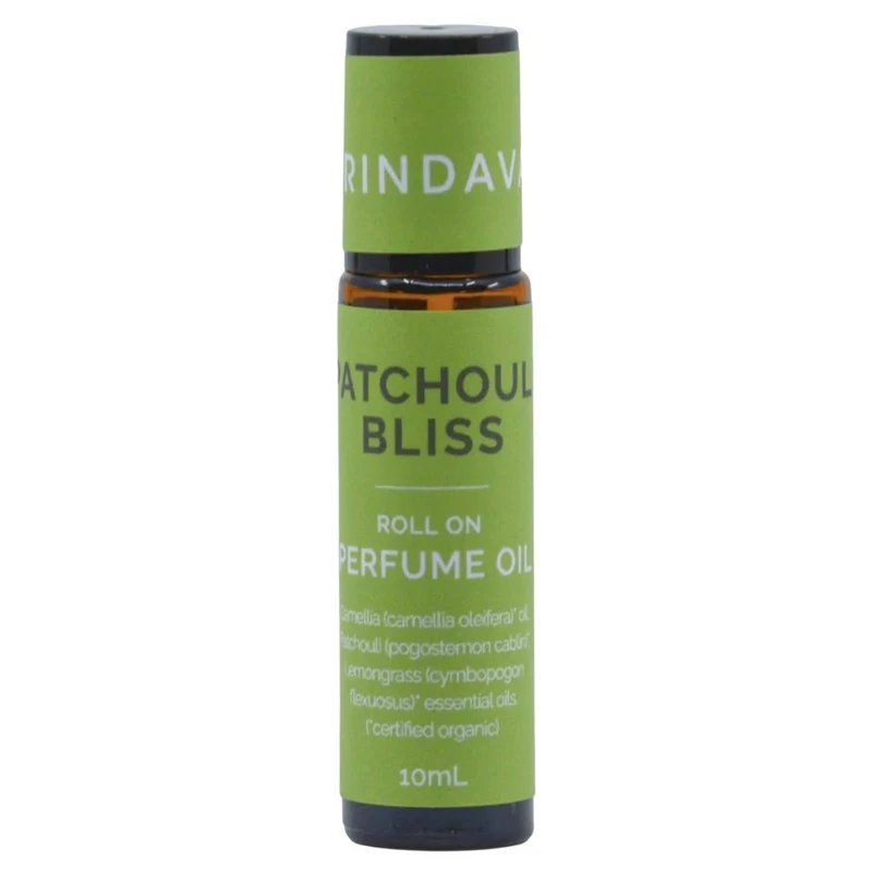Vrindavan Certified Organic Perfume Oil - Patchouli Bliss