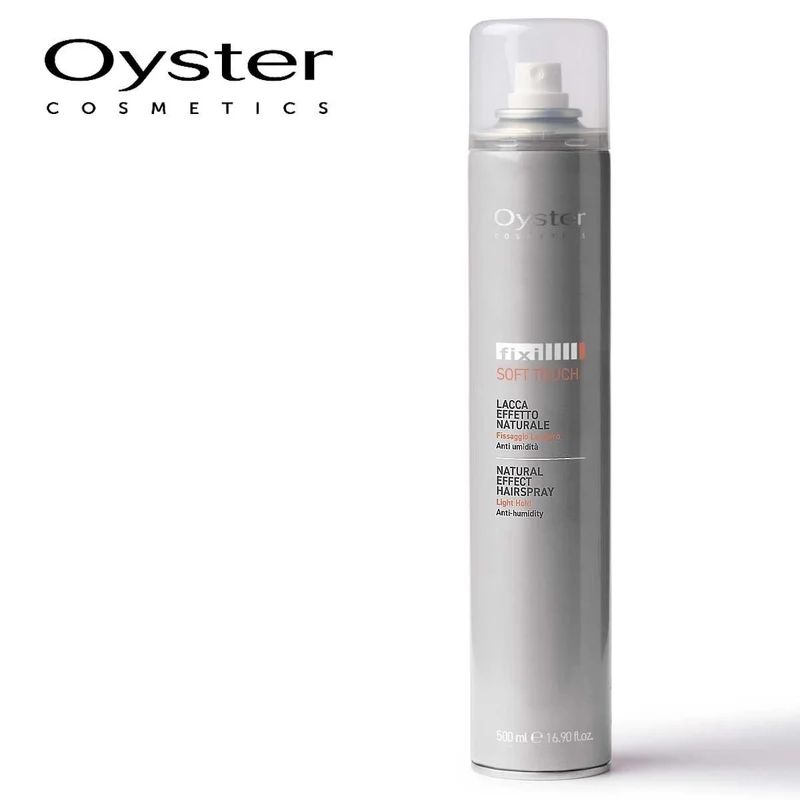 Oyster Fixi Soft Touch Lacca Fissaggio Leggero 500 ml — Lacca per capelli