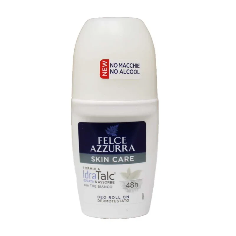 Felce azzurra Deodorante Roll-On Idra Talc 50 ml — Deodorante