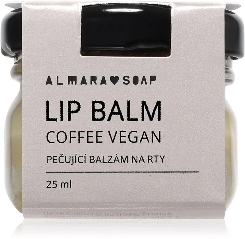 Almara Soap Balsamo Labbra Coffee Vegan 25 ml — Balsamo labbra