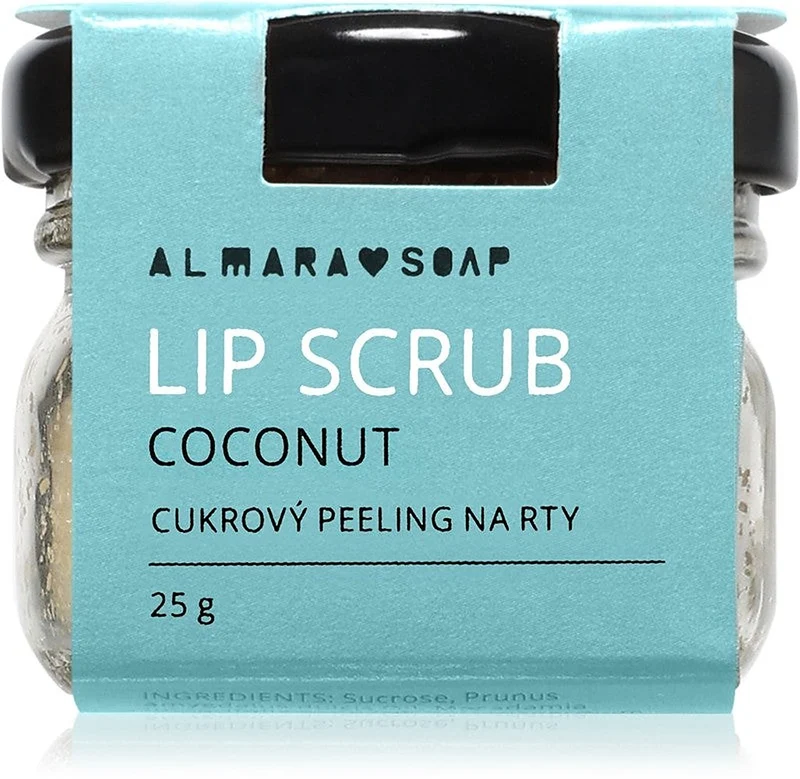 Almara Soap Scrub Allo Zucchero Per Le Labbra Coconut 25 g — Scrub Labbra