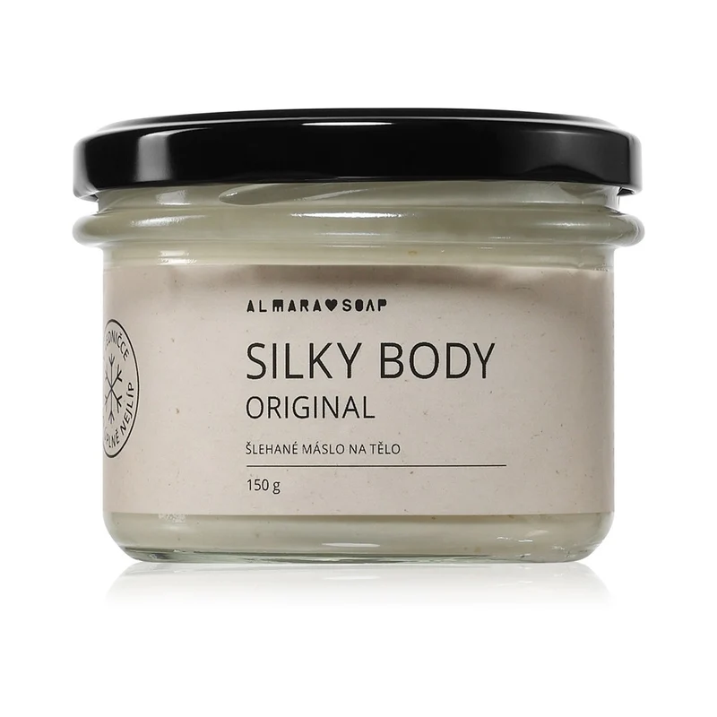 Almara Soap Silky Body 150 g — Burro Corpo Montato