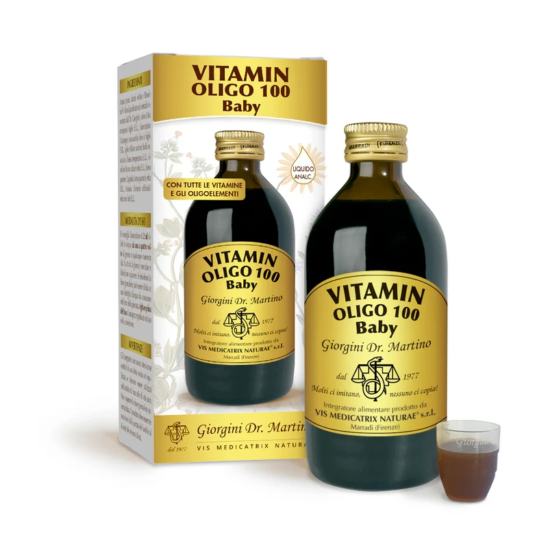 Dr Giorgini Vitamin Oligo 100 Baby Liquido Analcoolico 200 ml — Integratore