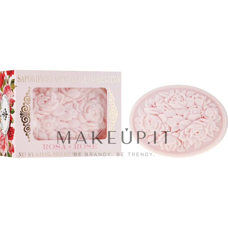 Saponificio Artigianale Fiorentino Rose 125 g — Sapone Solido