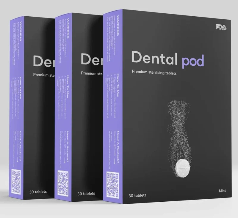 Dental Pod Sterilising Tablet 30pz