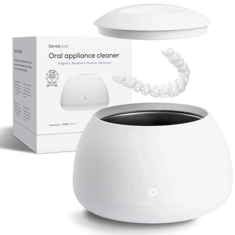 Dental Pod - Dispositivo di Pulizia ad Ultrasuoni per Apparecchi Dentali