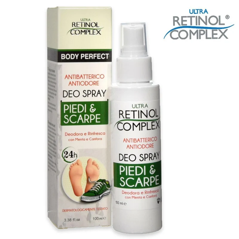 Retinol Complex Deo Spray Piedi & Scarpe 100 ml — Deodorante Spray