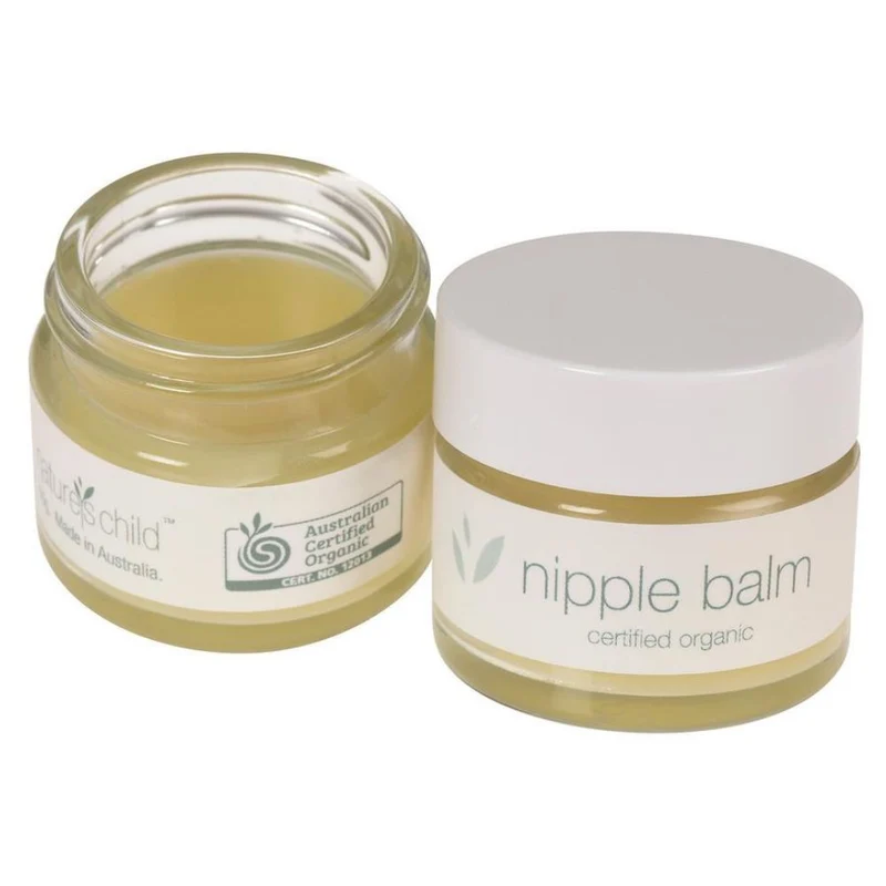Nature's Child certified organic nipple balm