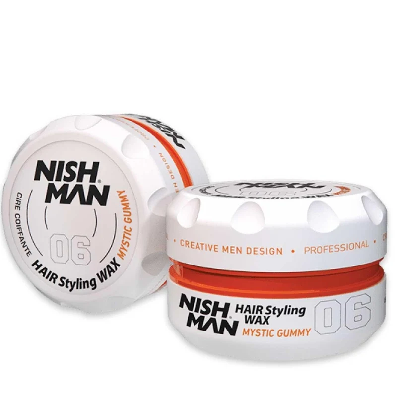 Nishman Aqua Hair Styling Wax Mystic Gummy 06 150 ml — Pasta capelli