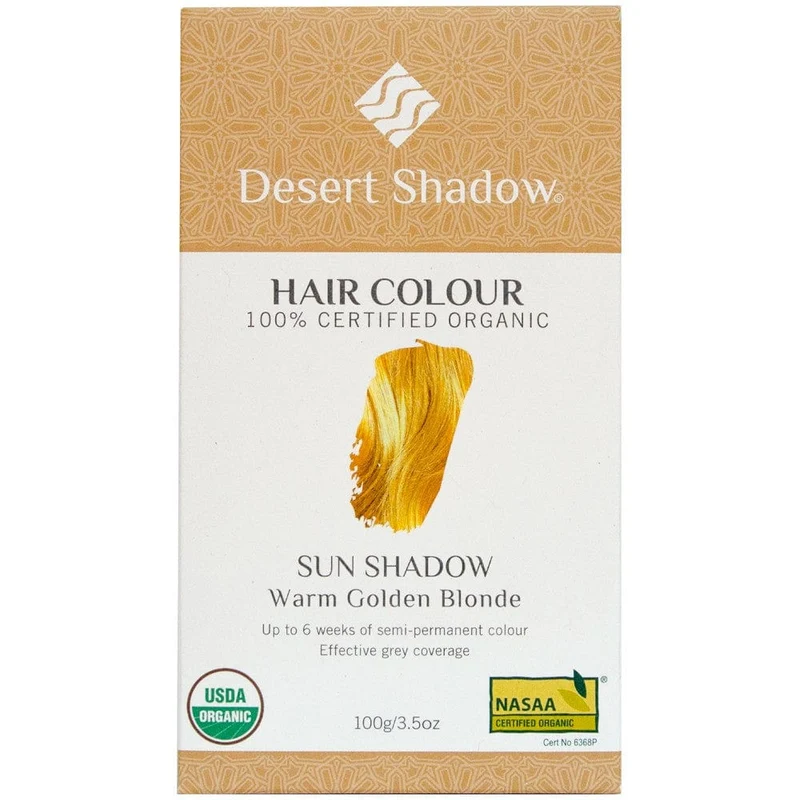 Desert Shadow Organic Hair Colour - Sun Shadow 100g