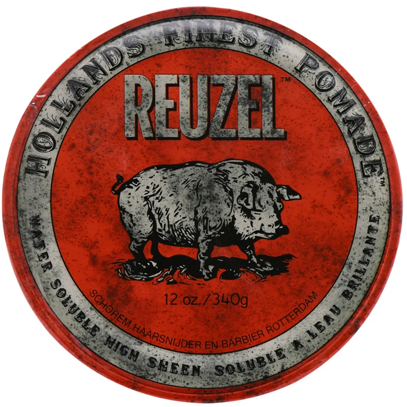 Reuzel Rosso Lucido 340g — Pomata capelli