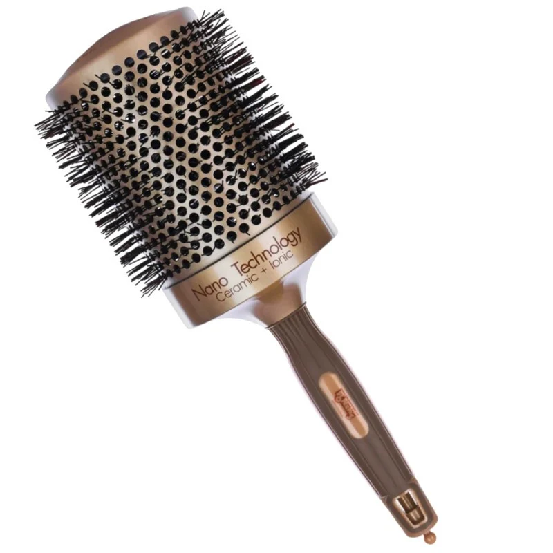 Ponik's DS480 Golden Spazzola Styling 80mm — Spazzola capelli