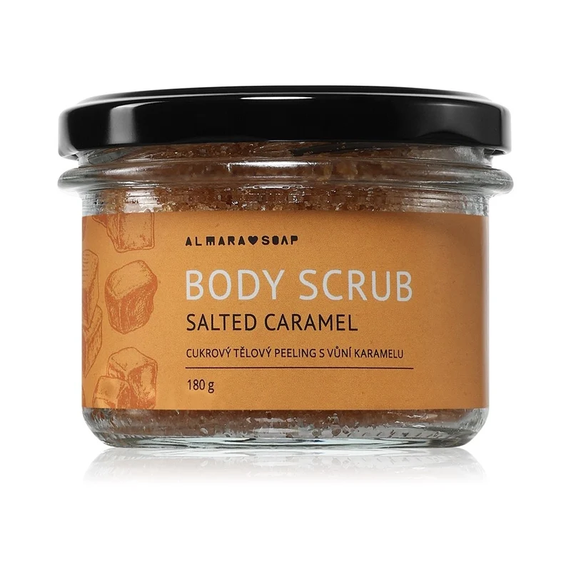 Almara Soap Scrub Corpo allo Zucchero Anticellulite Salted Caramel 180 g — Scrub Corpo