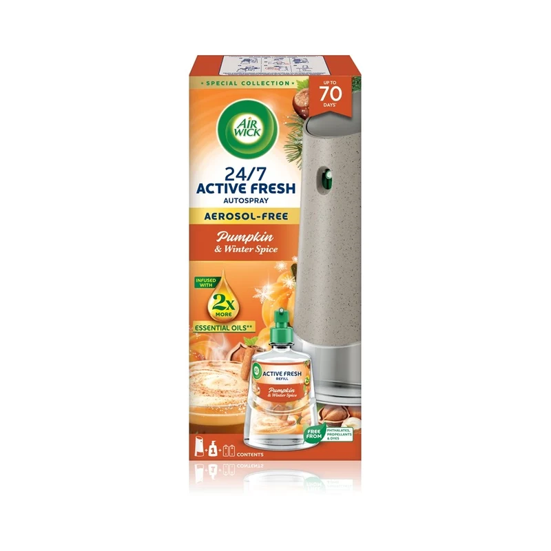 Air Wick Active Fresh Pumpkin Spice Everything Nice Deodorante Automatico 228 ml — Deodorante