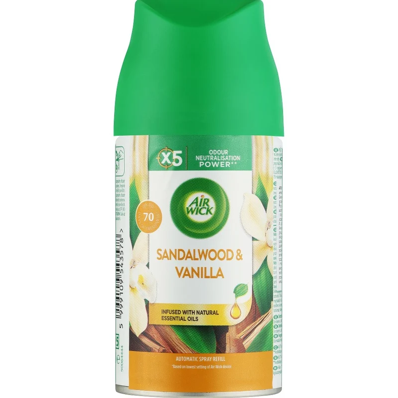 Air Wick Freshmatic Vanilla Sandalwood 250 ml — Deodorante