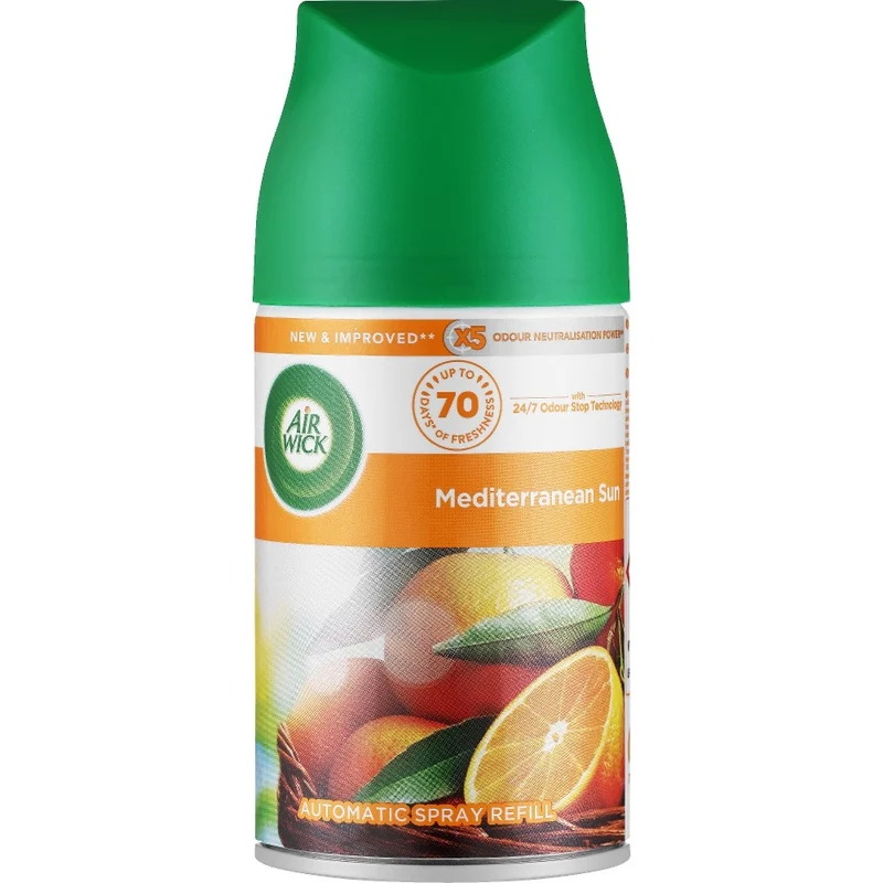 Air Wick Freshmatic Mediterranean Sun Ricarica 250 ml — Ricarica deodorante