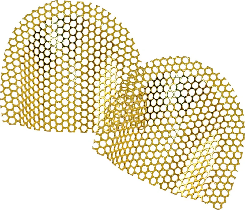 RETINA DI RINFORZO DORATA 10PZ DENTAURUM